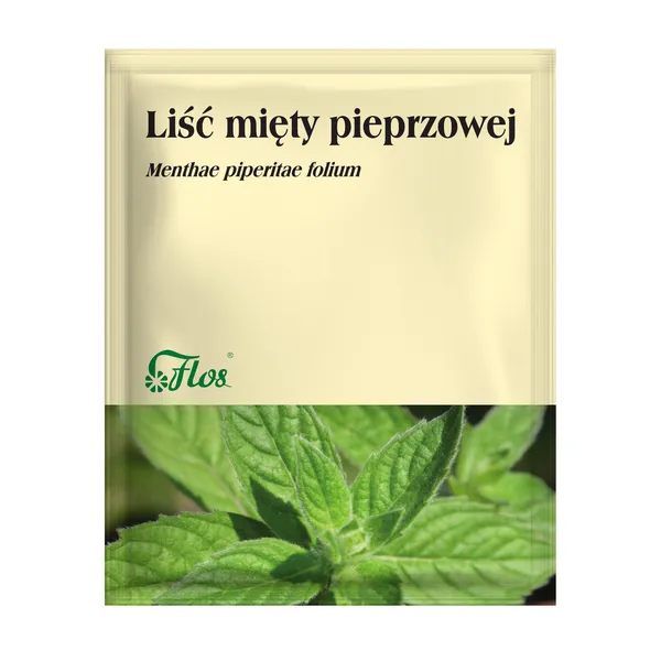 Liść mięty pieprzowej 50g [Flos]