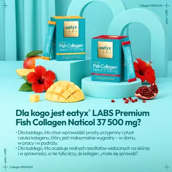 Eatyx LABS Premium Fish Collagen 37 500 mg, proszek, 30 saszetek