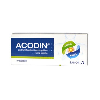 Acodin, 15 mg, tabletki, 10 szt.