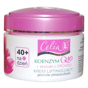 Celia Q10, liftingujący krem przeciwzmarszczkowy, 40+, na dzień, 50 ml
