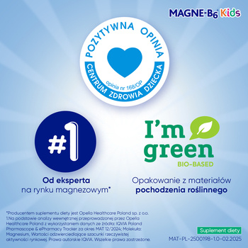 Magne-B6 Kids, tabletki do żucia, smak arbuzowy, 30 szt.
