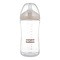 Canpol Babies Natural Shape, butelka ze smoczkiem dwustrefowym, 330 ml, średni, 1 szt.
