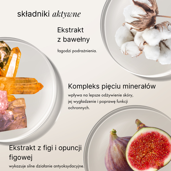 Mokosh odżywczo-nawilżający żel do mycia twarzy, figa, travel, 90 ml