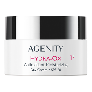 Zestaw Agenity HYDRA-OX 1º Nawilżenie, krem na dzień, 50 ml + krem na noc, 25 ml + kosmetyczka