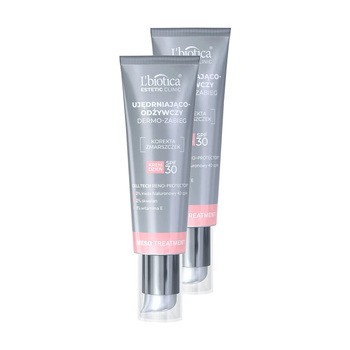 Zestaw 2 x L`Biotica Estetic Clinic MESO, ujędrniająco-odżywczy dermo zabieg krem dzień SPF30, 35 ml