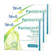 alt Zestaw 3x Pantoprazol Teva, 20 mg, tabletki, 14 szt.