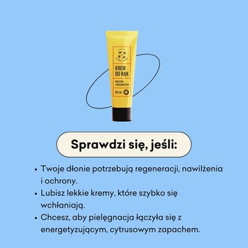 Mydlarnia 4 Szpaki, Rokitnik i Bergamotka, krem do rąk, 50 ml