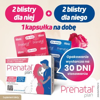 NutroPharma Prenatal Plan, kapsułki, 60 szt.