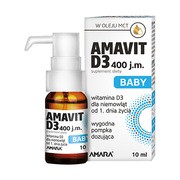 alt Amavit D3 Baby 400 j.m., płyn, 10 ml