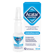 Acatar Control, 0,5 mg/ml (0,05%), aerozol  do nosa, 15 ml