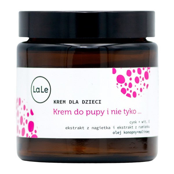 LaLe LaLe, Krem do pupy i nie tylko, dla dzieci, 120 ml — Inhaltsstoffe und Bewertung