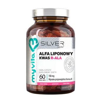 Kwas alfa liponowy R-ALA, kapsułki, 60 szt.