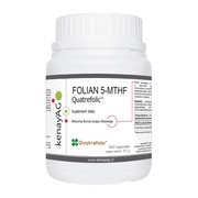 KENAY Folian 5-MTHF Quatrefolic, kapsułki, 300 szt.