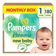 Pampers Harmonie 1, New Baby (2-5 kg), pieluszki jednorazowe, 180 szt. https://azcdn.doz.pl/image/d/product/1f0d62e7-scale-180x180.png