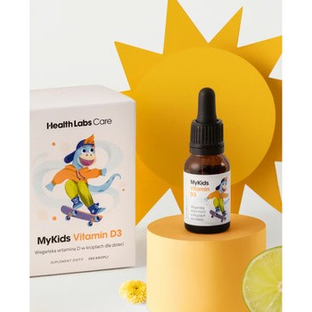 Health Labs MyKids Vitamin D3, krople, 9,7ml