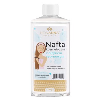 New Anna Cosmetics, nafta kosmetyczna z olejem rycynowym, 120 g
