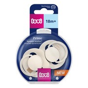 Canpol Lovi Prime, dynamiczny smoczek uspokajający silikonowy, 18 m+ Coconut/Ivory, 2 szt. https://azcdn.doz.pl/image/d/product/2745c6f3-scale-180x180.png