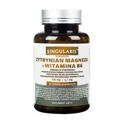 Singularis Cytrynian Magnezu + Witamina B6, tabletki powlekane, 60 szt.