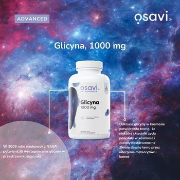 Osavi Glicyna 1000 mg, kapsułki twarde, 60 szt.