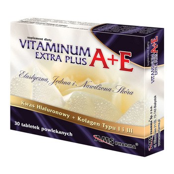 Vitaminum A + E Extra Plus, tabletki, 30 szt.