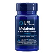 Life Extension Melatonin 6 Hour Timed Release 750 mcg, tabletki, 60 szt. https://azcdn.doz.pl/image/d/product/488ae447-scale-180x180.png