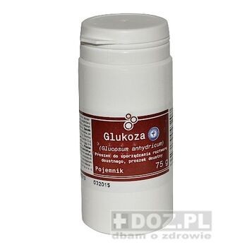 Glucosum, proszek do sporządzania roztworu doustnego, ( L.G. Olsztyn),  75 g