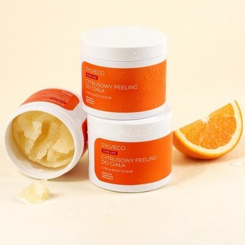 Sylveco Pure Line, peeling do ciała, cytrusowy, 400 g