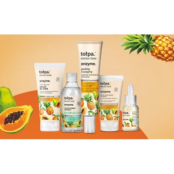 Tołpa dermo face enzyme., mikrozłuszczający tonik - esencja 3 enzymy, 200 ml