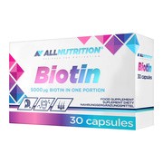 Allnutrition Biotin, kapsułki, 30 szt.        