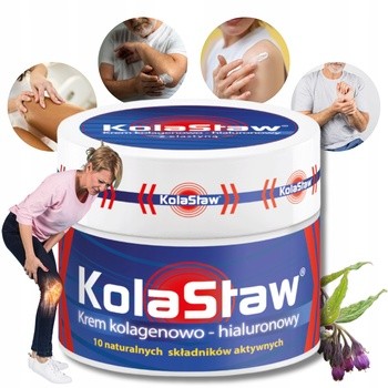 KolaStaw, krem kolagenowo-hialuronowy, 50 ml