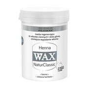 alt WAX ang PILOMAX NaturClassic Wax Henna, maska do włosów zniszczonych i ciemnych, 240 ml