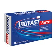 Ibufast Forte, 400 mg, tabletki powlekane, 20 szt.