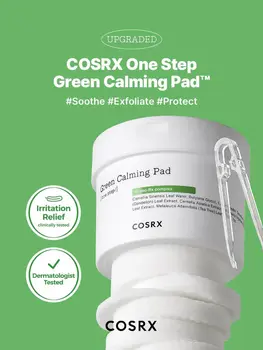 Cosrx One Step Green Calming Pad, tonizujące płatki do twarzy, 70 szt.