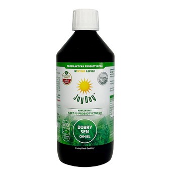 Joy Day, Eko koncentrat napoju probiotycznego, chmiel, 500 ml