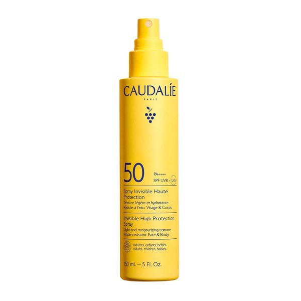 Caudalie Caudalie, spray do ciała, niewidoczny, SPF50, 150 ml