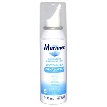 Marimer, spray izotoniczny, oczyszczająca woda morska do nosa, 100 ml (Ichem)