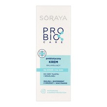 Soraya Probio Care, prebiotyczny krem balansujący do skóry tłustej i wrażliwej, 50 ml