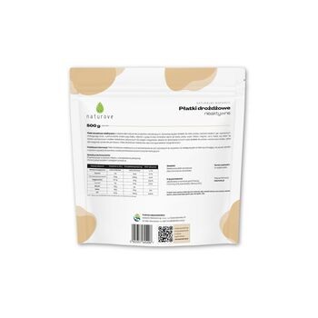 Naturove, płatki drożdżowe nieaktywne, 500 g