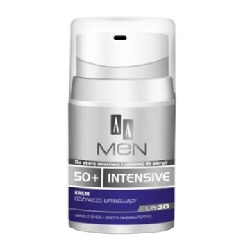 AA Men Intensive, krem odżywczo-liftingujący, 50 ml