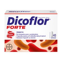 Dicoflor Forte, kapsułki, 40 szt.