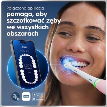 Oral-B iO 6N, szczoteczka elektryczna, Pink Sand, 1 szt.