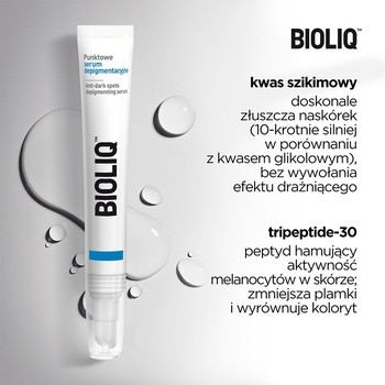 Bioliq Dermo, punktowe serum depigmentacyjne, 10 ml