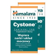 Zestaw 2 x Himalaya Cystone, tabletki, 100 szt.