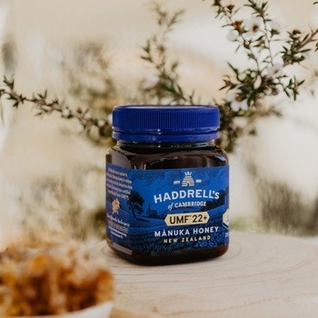 Haddrell's, Manuka Honey, miód manuka UMF22+, MGO968+, 250 g
