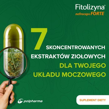 Fitolizyna Nefrocaps Forte, kapsułki, 30 szt.