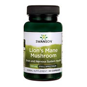 alt Swanson Full Spectrum Lion's Mane (Soplówka jeżowata), 500 mg, kapsułki, 60 szt.