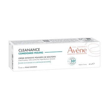 Avene Eau Thermale, Cleanance Comedomed Peeling, krem intensywny na wypryski, 40 ml