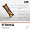 Allnutrition Fitking Protein Snack Bar, baton o smaku karmelu i orzechów, 40 g