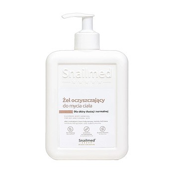 Snailmed, żel oczyszczający do mycia ciała, dla skóry tłustej i normalnej, 320 ml