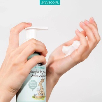 Sylveco dla dzieci, pianka do mycia ciała i włosów,  290 ml